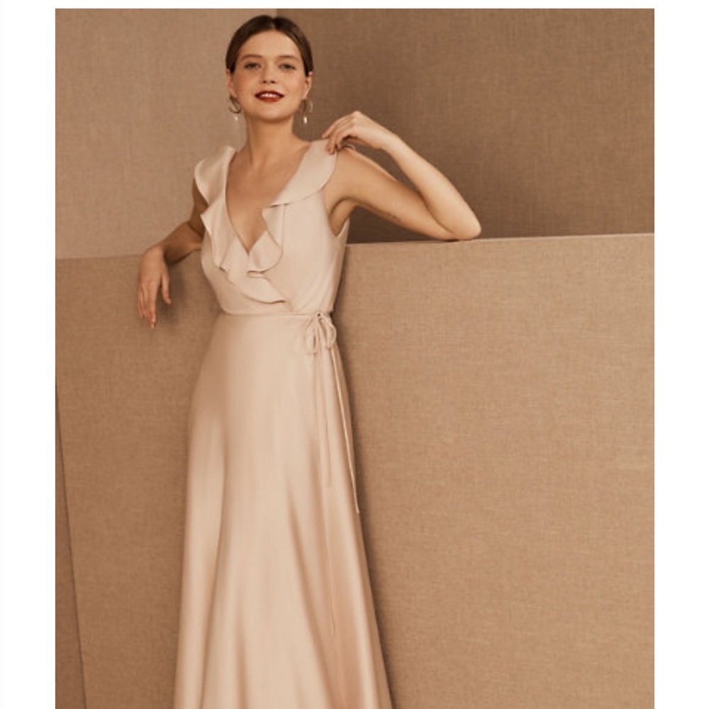 Tansy Satin Charmeuse Maxi Dress